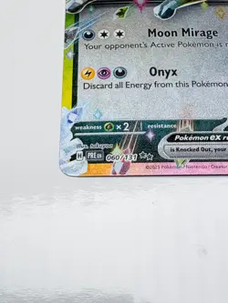 Pokemon TCG Umbreon EX 60/131 Double Rare Holo Prismatic Evolutions NM - Image 3