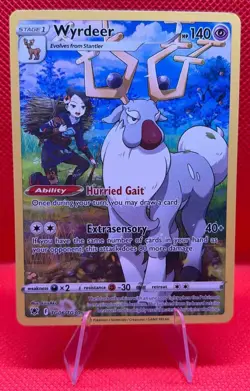 2022 Pokemon Sword & Shield Astral Radiance Wyrdeer #TG06/TG30 Trainer Gallery - Image 1