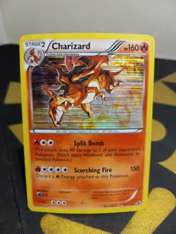 Pokemon TCG: Holo Rare Charizard 19/113 Legendary Treasures - Image 1