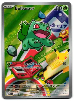 Bulbasaur 037 - 🌊 Mega Evolution Promo Pokemon TCG 🖤 - M/LP - Image 1