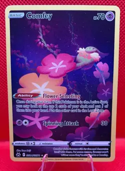2023 Pokemon Sword & Shield Crown Zenith Comfey #GG14/GG70 Galarian Gallery - Image 1