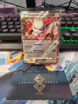 Zangoose ex 167/217 - Mega: Ascended Heroes Double Rare - Pokemon TCG (NM) - Image 1