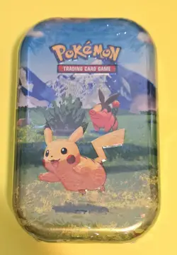 Pokemon Mega Evolution Ascended Heroes - Pikachu & Tepig Mini Tin - NEW SEALED - Image 1