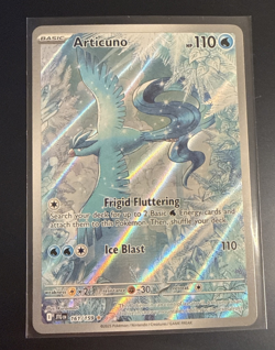 Pokemon TCG Articuno 161/159 Sv09: Journey Together Holo NM - Image 1