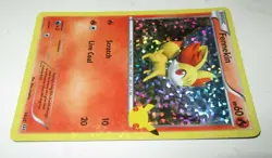 Fennekin - McDonald's 2014 Promo (#3) - Holo Promo - Pokemon 14/25 (Near Mint) - Image 3