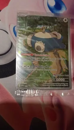 Snorlax Pokemon Scarlet & Violet Pokemon Center Promo #051 Sealed NM-M - Image 1