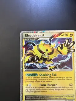 Electivire LV.X 121/123 Mysterious Treasures Holo Rare Pokemon TCG - HP/DMG - Image 4