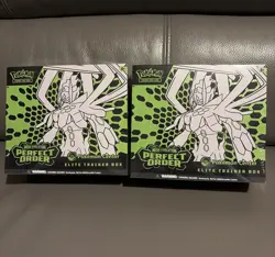 2x Pokemon Perfect Order Pokemon Center ETB Elite Trainer Box Brand New Sealed - Image 1