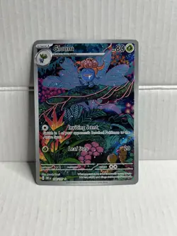 Gloom 198/197 Pokemon S&V Obsidian Flames IR Holo - Image 1