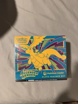 ✅ Pokemon Ascended Heroes Pokemon Center ETB NEW SEALED - w/ Small Tear (Photos) - Image 1