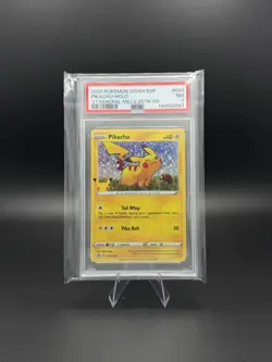 2020 Pokemon SWSH BSP '21 General Mills 25th Anniversary #039 Pikachu Holo PSA 7 - Image 1