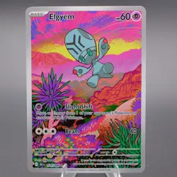 Elgyem 120/086 Illustration Rare SV: Black Bolt Pokemon TCG NM - Image 1