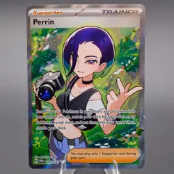 Perrin 209/167 Ultra Rare SV06: Twilight Masquerade Pokemon TCG NM - Image 1