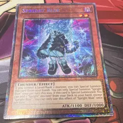 Yu-Gi-Oh Spright Blue RA05S-EN024 1st Ed Rarity 5 Collection Starlight Rare - Image 1