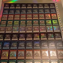 Konami Yu-Gi-Oh! SDWD 1st Edition Holo Uncut Sheet Maiden of White Blue-Eyes - Image 1
