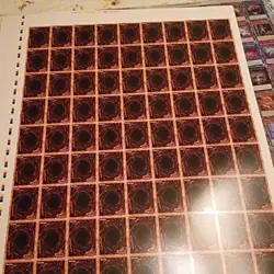 Konami Yu-Gi-Oh! SDWD 1st Edition Holo Uncut Sheet Maiden of White Blue-Eyes - Image 2