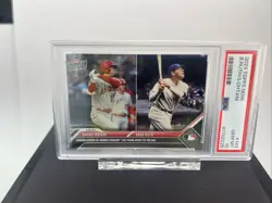 Topps Shohei Ohtani Babe Ruth Trading Card PSA 10 Collaboration Authentic - Image 1