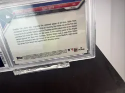 Topps Shohei Ohtani Babe Ruth Trading Card PSA 10 Collaboration Authentic - Image 5