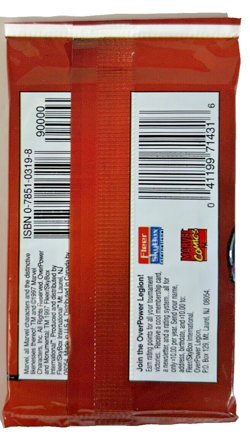 Marvel Overpower Monumental 15 Card Booster Pack (1997) Factory Sealed - Image 3