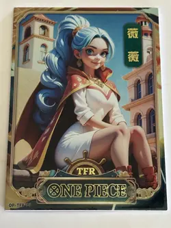 NEFERTARI VIVI TFR OP-LFR-06 GRAND LINE 1997 ONE PIECE Anime Collectible Card - Image 1