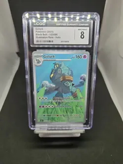 Golurk 123/086 - Black Bolt - Full Art - CGC - Pokemon Card (Equiv. PSA BGS) - Image 1