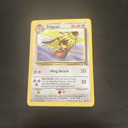 Pokemon TCG Pidgeot Card 24/64 Jungle Unlimited Edition Regular Rare LP - Image 1