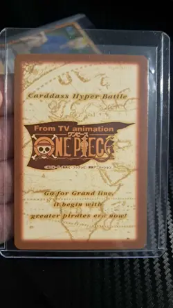BANDAI One Piece Hyper Battle S123 SANJI HOLO FOIL SCARCE EARLY CARD VINATGE - Image 2