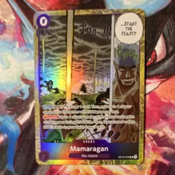 Bandai One Piece Card Game Mamaragan OP15-078 R Parallel Foil Event Card - Image 1