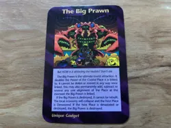 Illuminati New World Order Assassins INWO NWO SJ Games RARE The Big Prawn Card - Image 1
