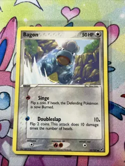 Bagon 52/107 Non Holo Common EX Deoxys Set Pokemon Card 2005 LP - Image 1