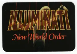 New World Order Illuminati RARE Antiwar Activists Card INWO Steve Jackson Games - Image 2