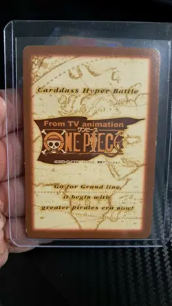BANDAI One Piece Hyper Battle S29 SANJI HOLO FOIL SCARCE EARLY CARD VINATGE - Image 2