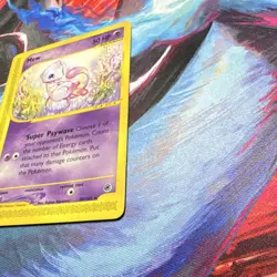 Mew 055/165 Rare NON HOLO Expedition Base Set Pokemon Card 50 HP Psychic 2002 - Image 3