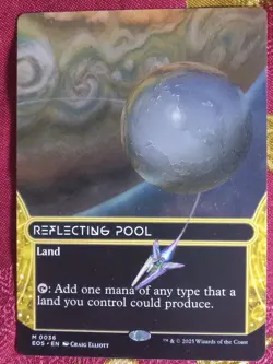 BORDERLESS Reflecting Pool Edge of Eternities: Stellar Sights Magic MTG rare - Image 1