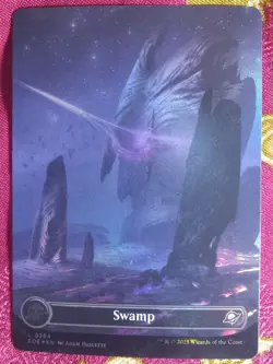 18 FOIL Edge of Eternities LANDS Cards Lot Magic The Gathering MTG see pics - Image 4