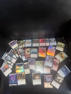 Magic: The Gathering Cards Lot8 14 Rare Cards 110 Cards All Together Foil Aswell - Image 1
