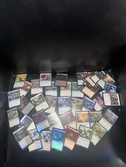 Magic: The Gathering Cards Lot8 14 Rare Cards 110 Cards All Together Foil Aswell - Image 5