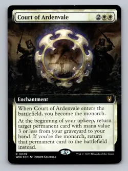 Court of Ardenvale (Extended Art) R Commander: Wilds of Eldraine 29 NM - Image 1
