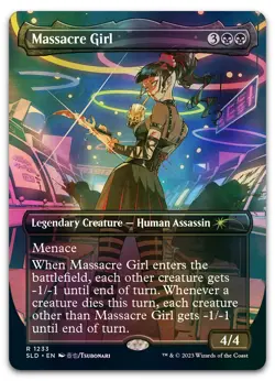 Massacre Girl #1233 (Foil) (NM) Secret Lair Drop SLD Magic MTG - Image 1
