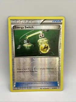 Energy Switch Trainer Card 61/83 Generations Set Reverse Holo - Image 1