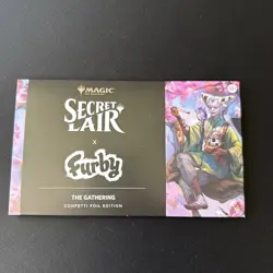 IN HAND MTG Secret Lair x Furby: The Gathering CONFETTI FOIL EDITION Sealed - Image 1