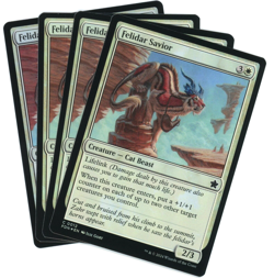 x4 Felidar Savior (Foil) - Foundations - Magic the Gathering (MTG) - Image 1