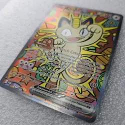 Meowth ex 121/088 ENGLISH Special Illustration Rare - Perfect Order SIR Pokemon - Image 2