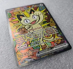 Meowth ex 121/088 ENGLISH Special Illustration Rare - Perfect Order SIR Pokemon - Image 3