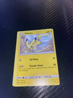 Pokemon Pikachu MISCUT 40/147 Sm-Burning Shadows Regular Common Basic - Image 2