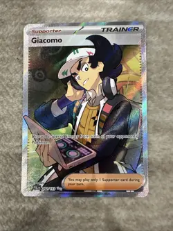 Giacomo Ultra Rare SV02: Paldea Evolved 252/193 Pokemon - Image 1