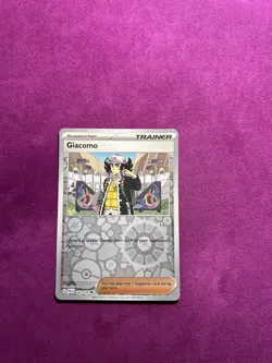 Giacomo - 182/193 - Reverse Holo - Pokemon Paldea Evolved - NM - Image 1