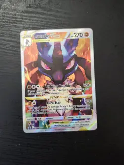 Pokemon TCG Lucario VSTAR SWSH291 Crown Zenith Promo NM - Image 1