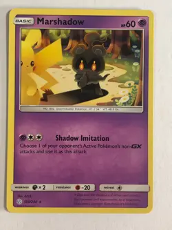 Pokemon TCG Cosmic Eclipse Marshadow 103/236 Near Mint - Image 1