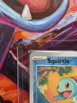 Squirtle 007/165 Pokemon Center Exclusive Sv: Scarlet & Violet 151 Reverse Holo - Image 2